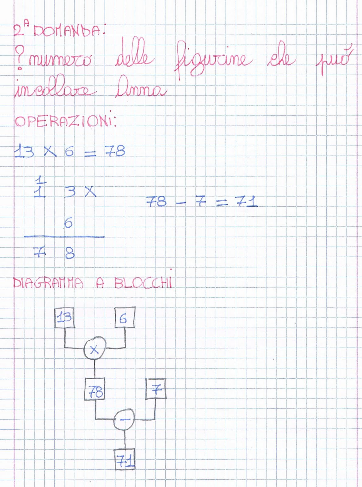 Problema Con Due Domande E Due Operazioni