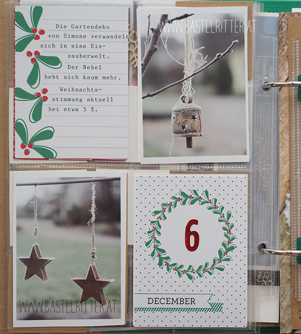 December Daily Stampin up Bastelritter