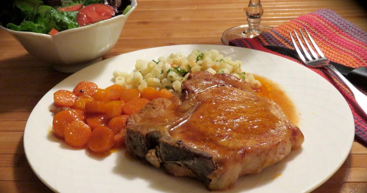 La cuisine de Messidor Côtelettes de porc au four à l