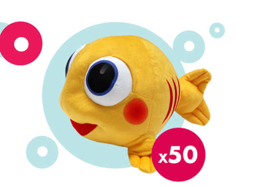 Do wygrania 50 Rybek maskotek MiniMini Konkurs