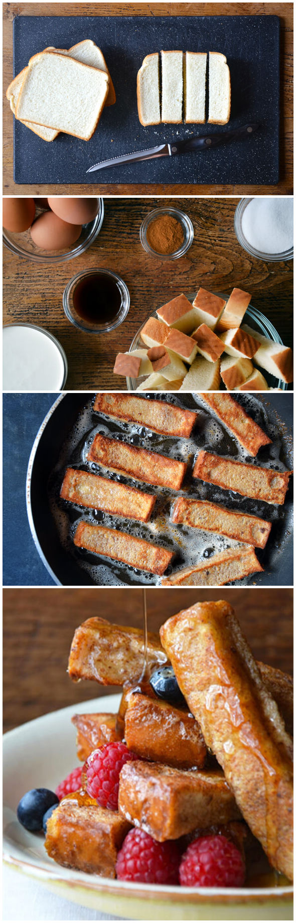Easy Cinnamon French Toast Sticks