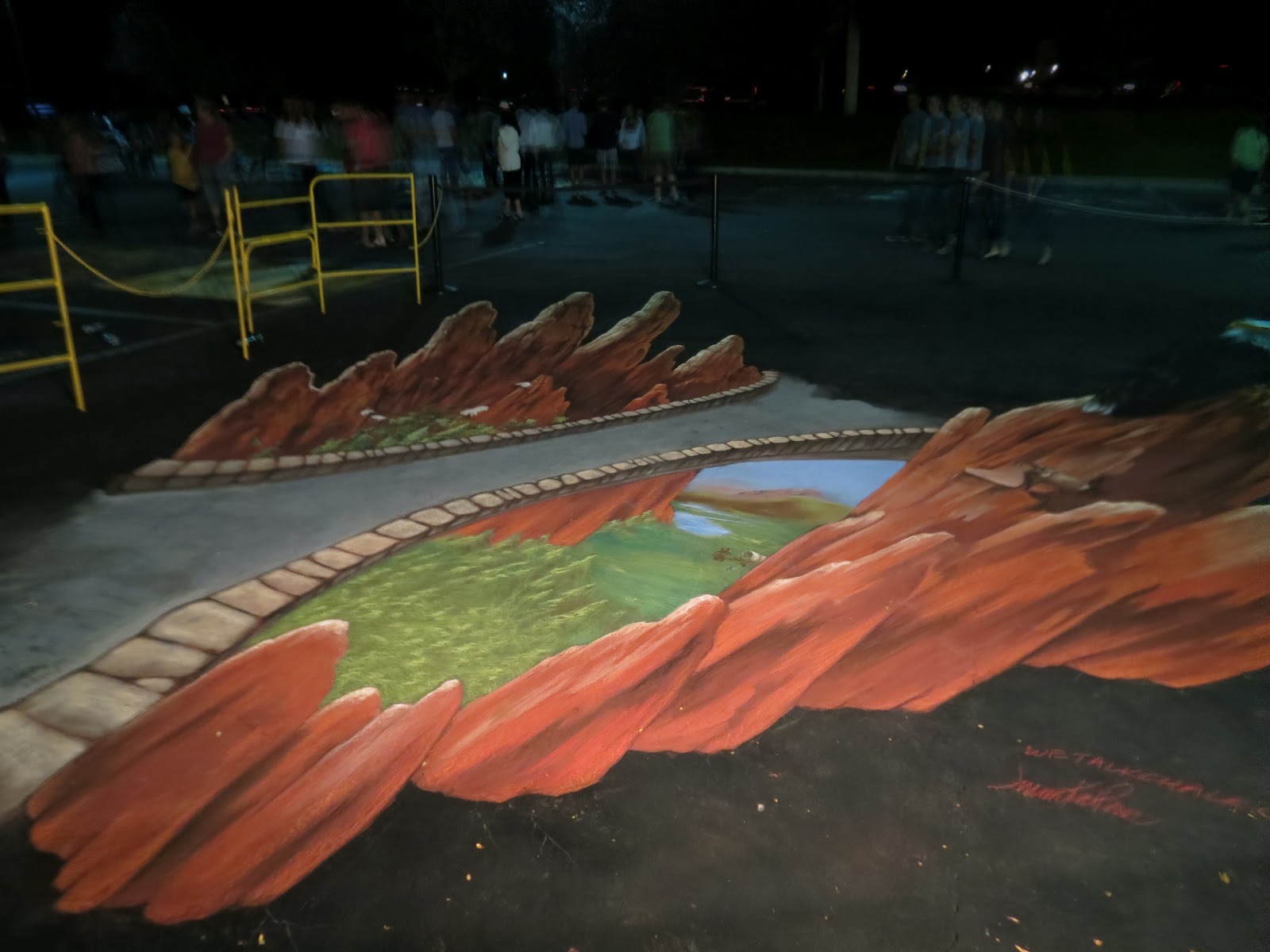 La Joie de Vivre Chalk the Block at Riverwoods