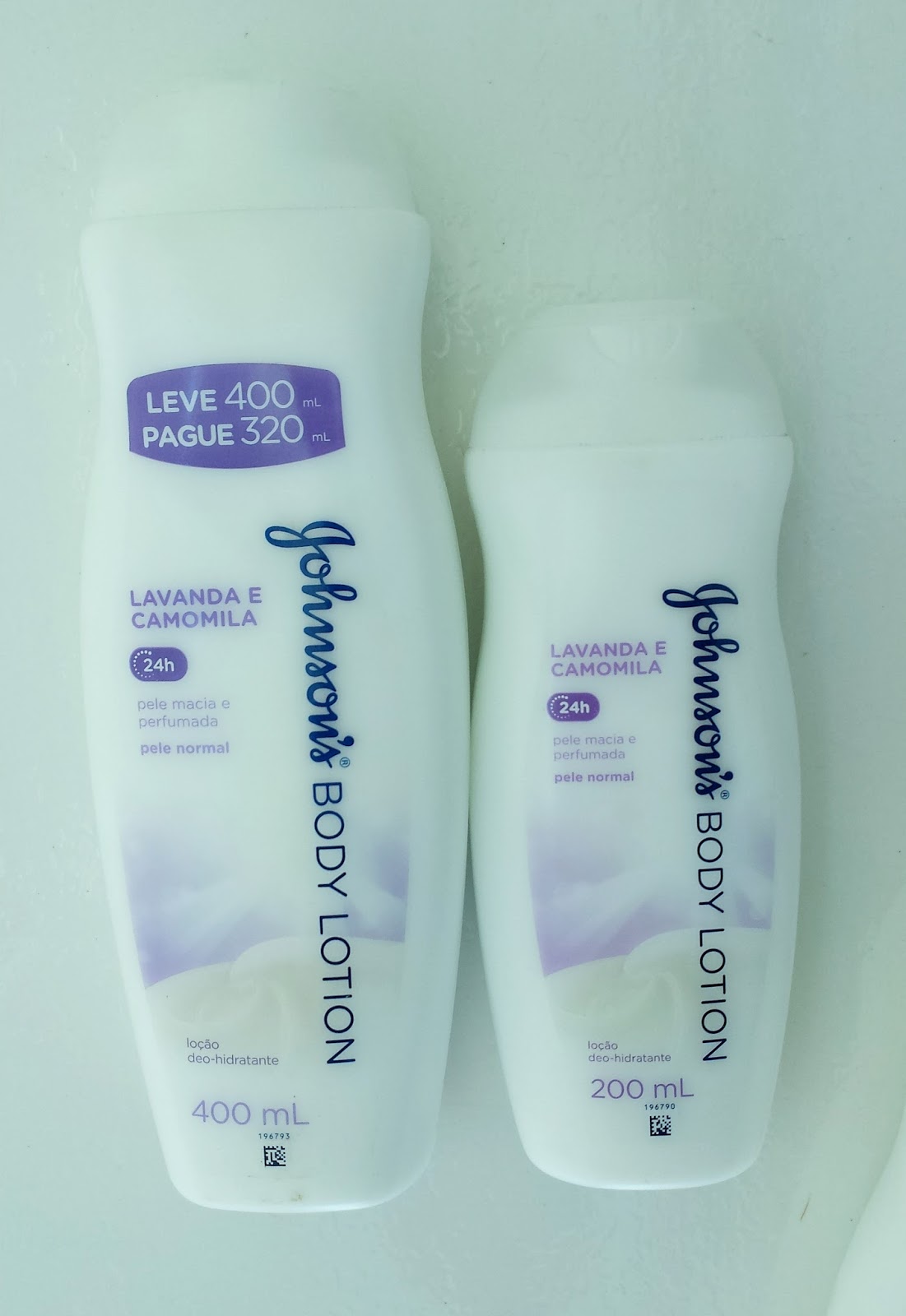Resenha Hidratantes Body Lotion Johnson's