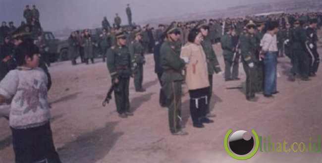 Liu Jinfeng sebelum menghadapi hukuman nya