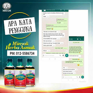 Testimoni Minyak Herba Asmak