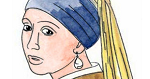 Ciao bambini: Jan Vermeer coloring