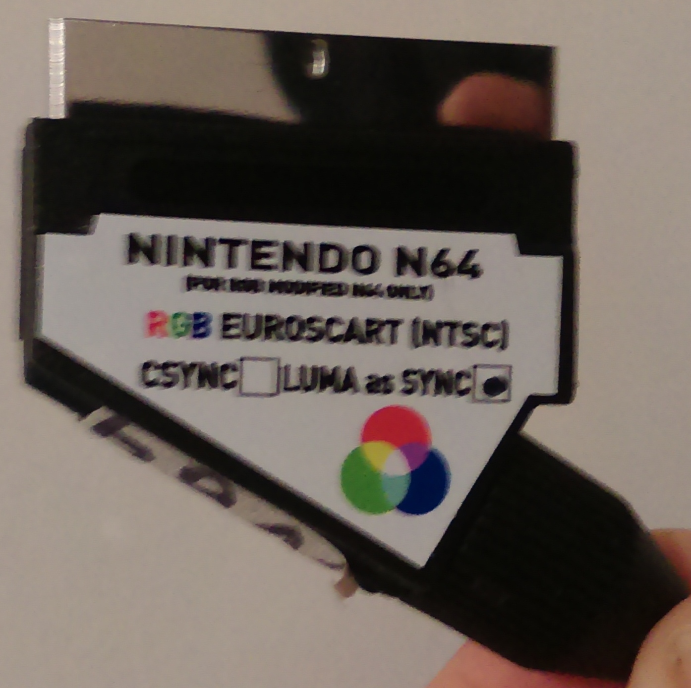 Kris Syme's Blog Which Scart Cables will work on my RGB modded N64?