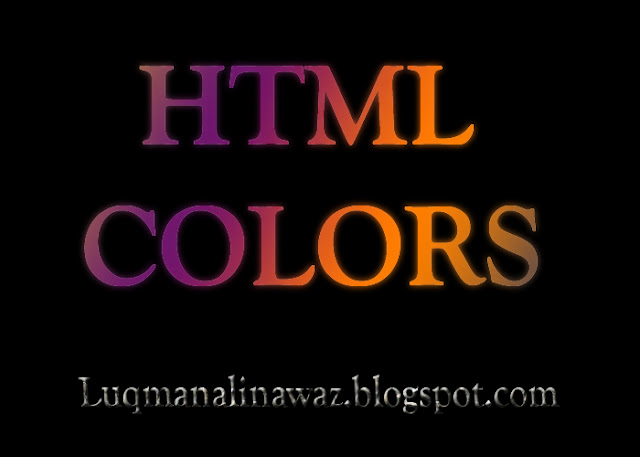 HTML Colors HTML Colors