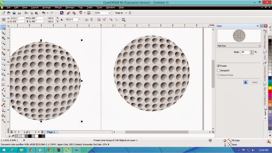 корел линза