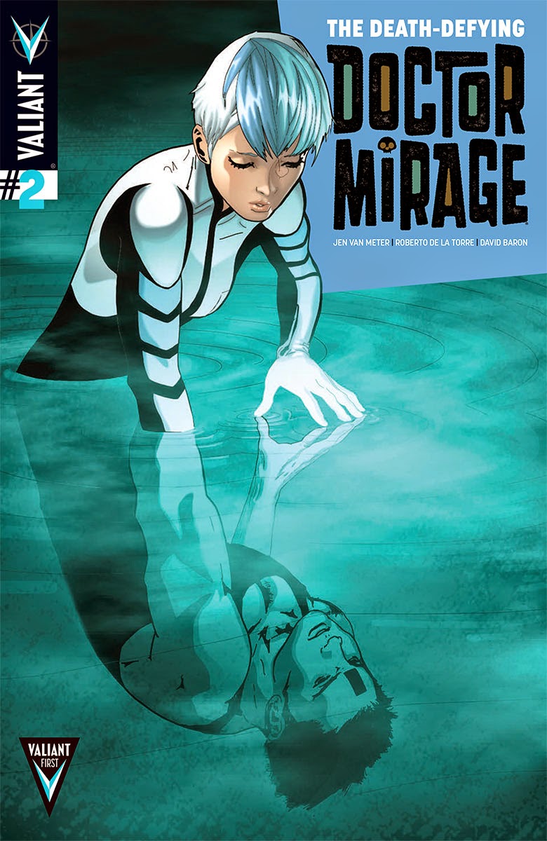 Valiants THE DEATH-DEFYING DR. MIRAGE #2 cover art