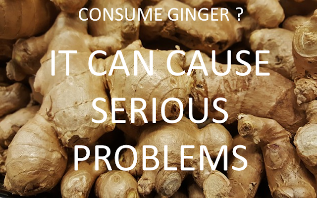DO NOT CONSUME GINGER IF YOU ARE SUFFERING FROM  THESE CONDITIONS – IT CAN CAUSE SERIOUS PROBLEMS 