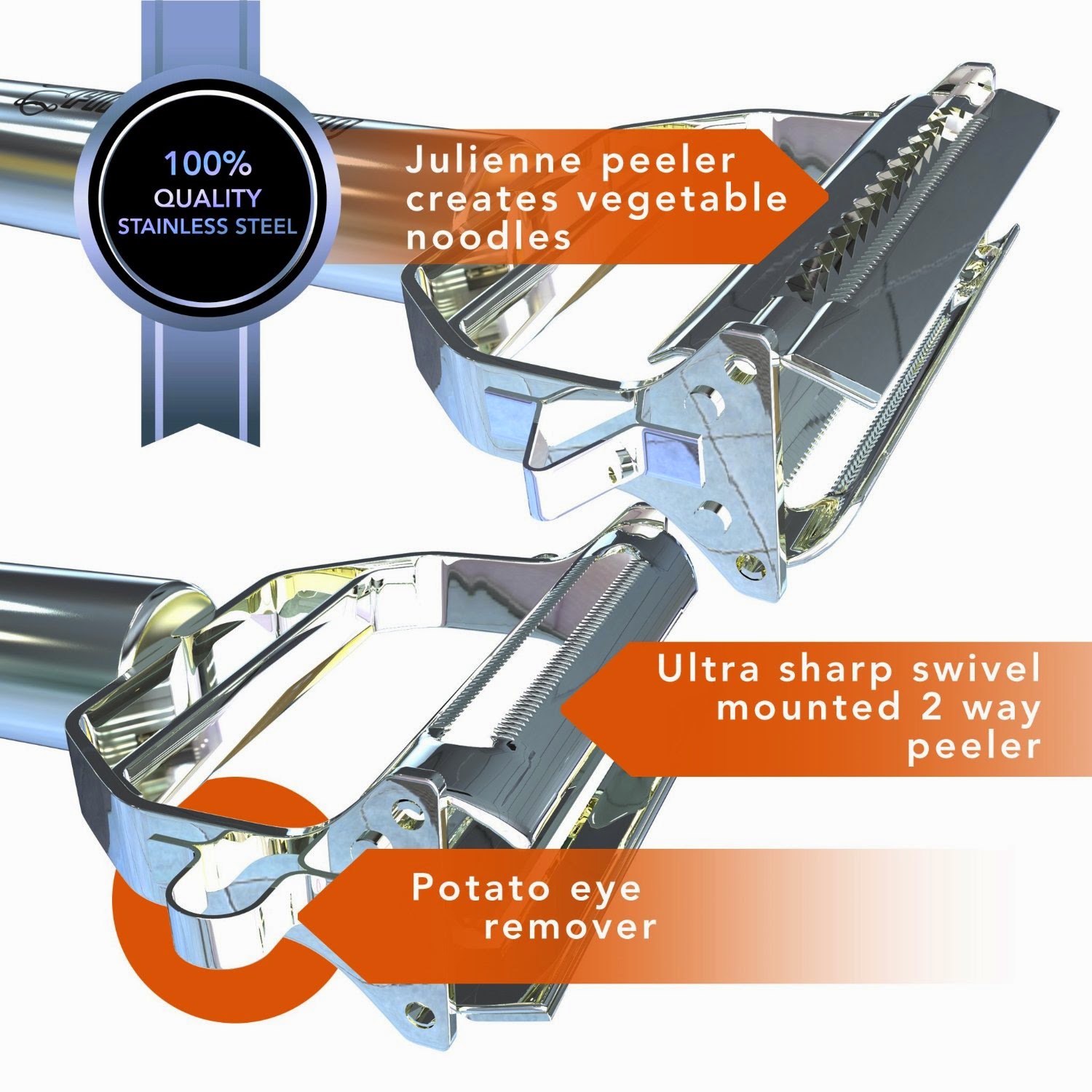 Product Review Firstchefpro Ultra Sharp Dual Julienne Peeler