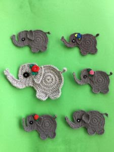 baby elephant crochet