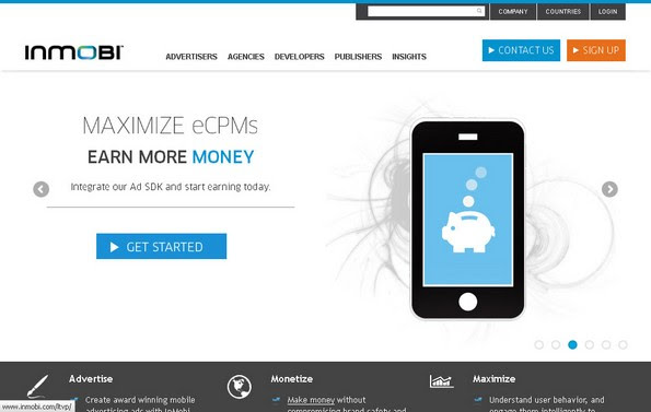 InMobi mobile ad network