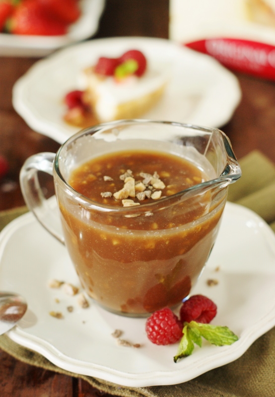Quick & Easy Toffee Sauce Recipe {PERFECT for Topping Cheesecake & more