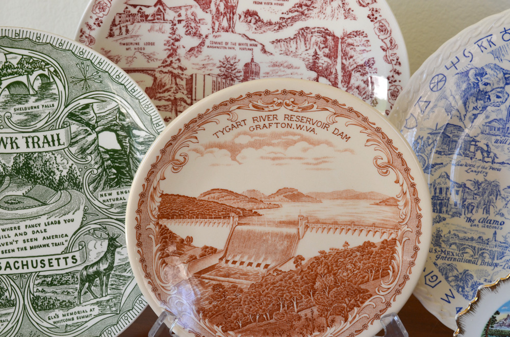 The Copycat Collector COLLECTION 224 Vintage Souvenir Plates Part 2