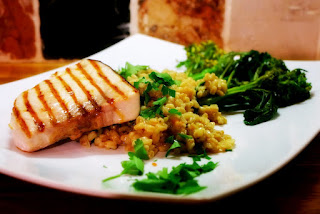 Swordfish & Spelt Risotto