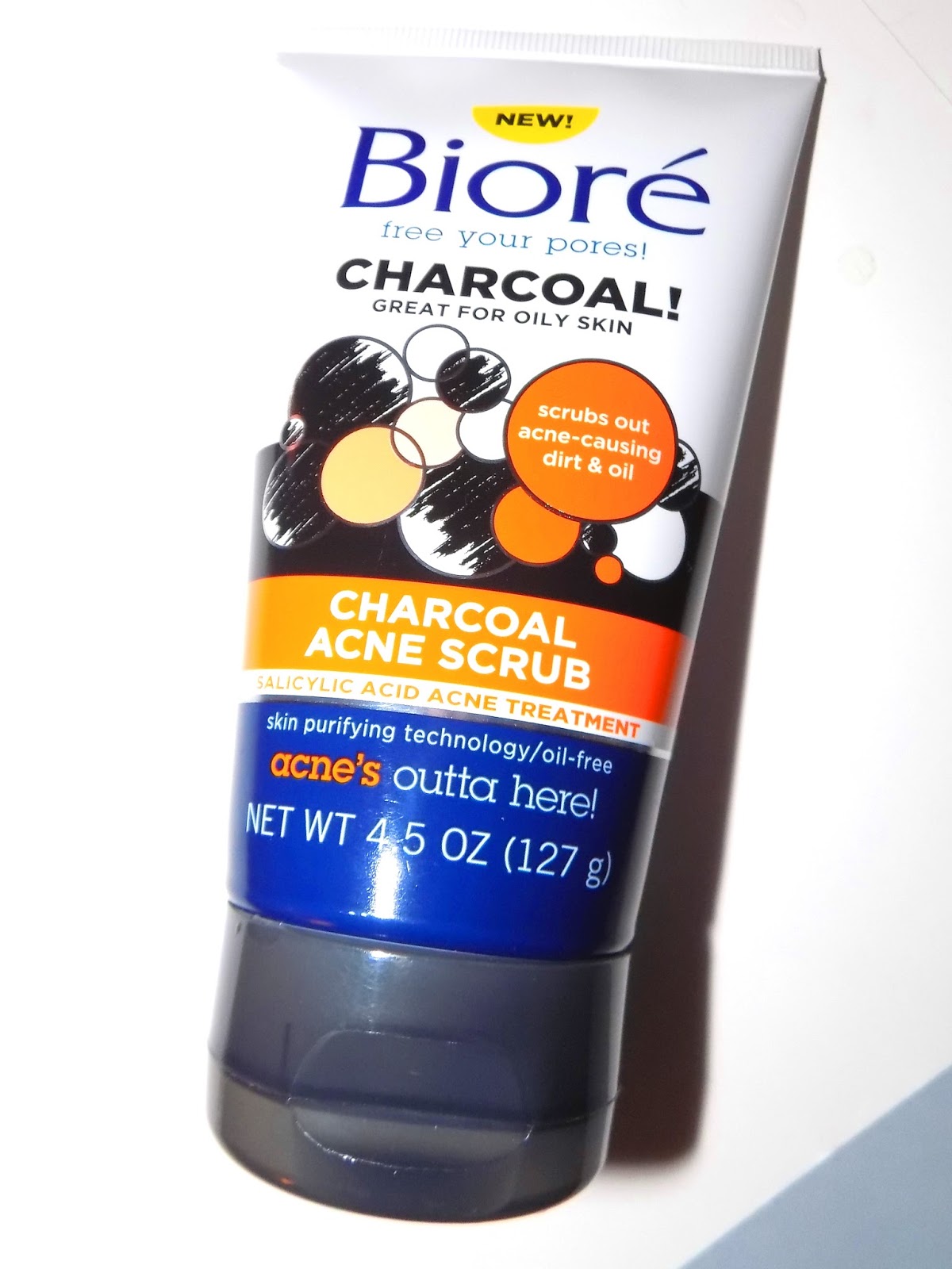 The Beauty Alchemist Biore Charcoal Acne Clearing Cleanser and Acne Scrub