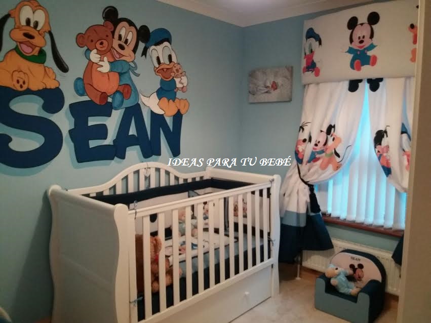 IDEAS PARA TU BEBE Disney Baby room ideas
