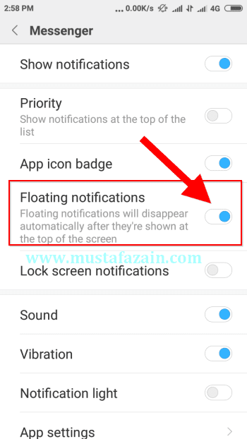 Cara Menampilkan Balon Messenger Pada MIUI Xiaomi