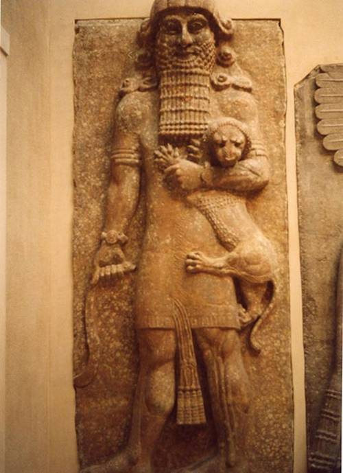 Posible representación del rey Enkidu.