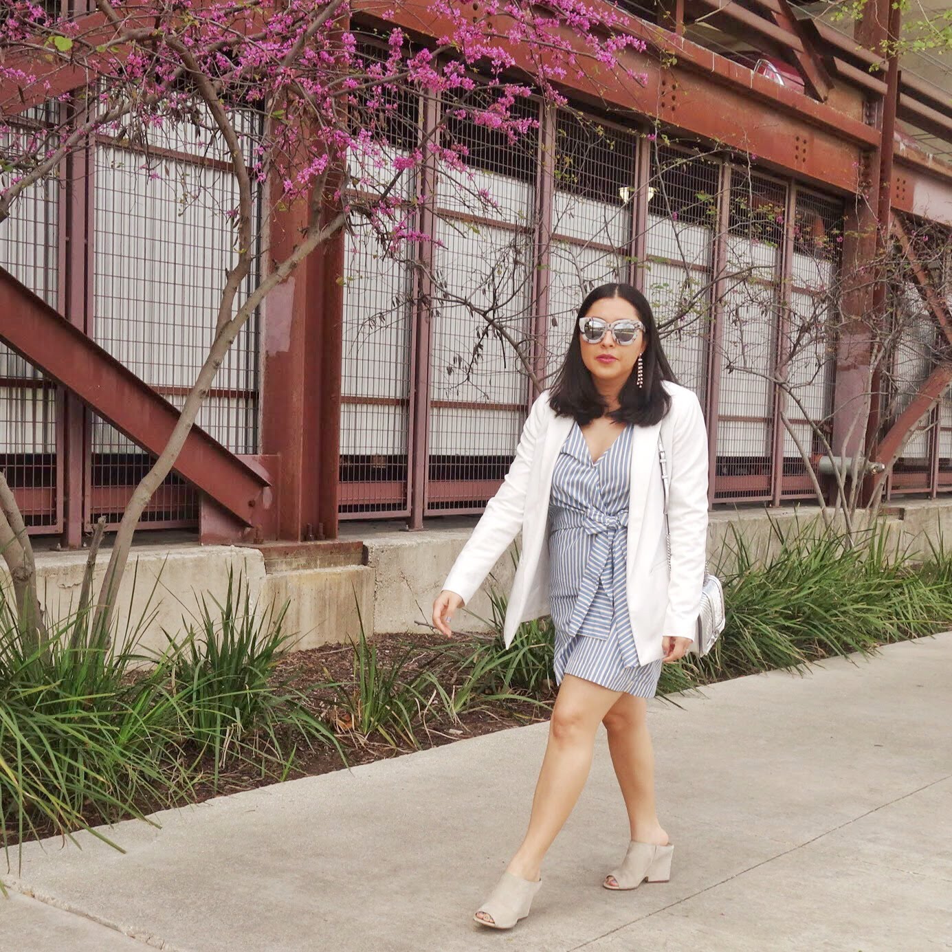 wrap dress outfit mix and match