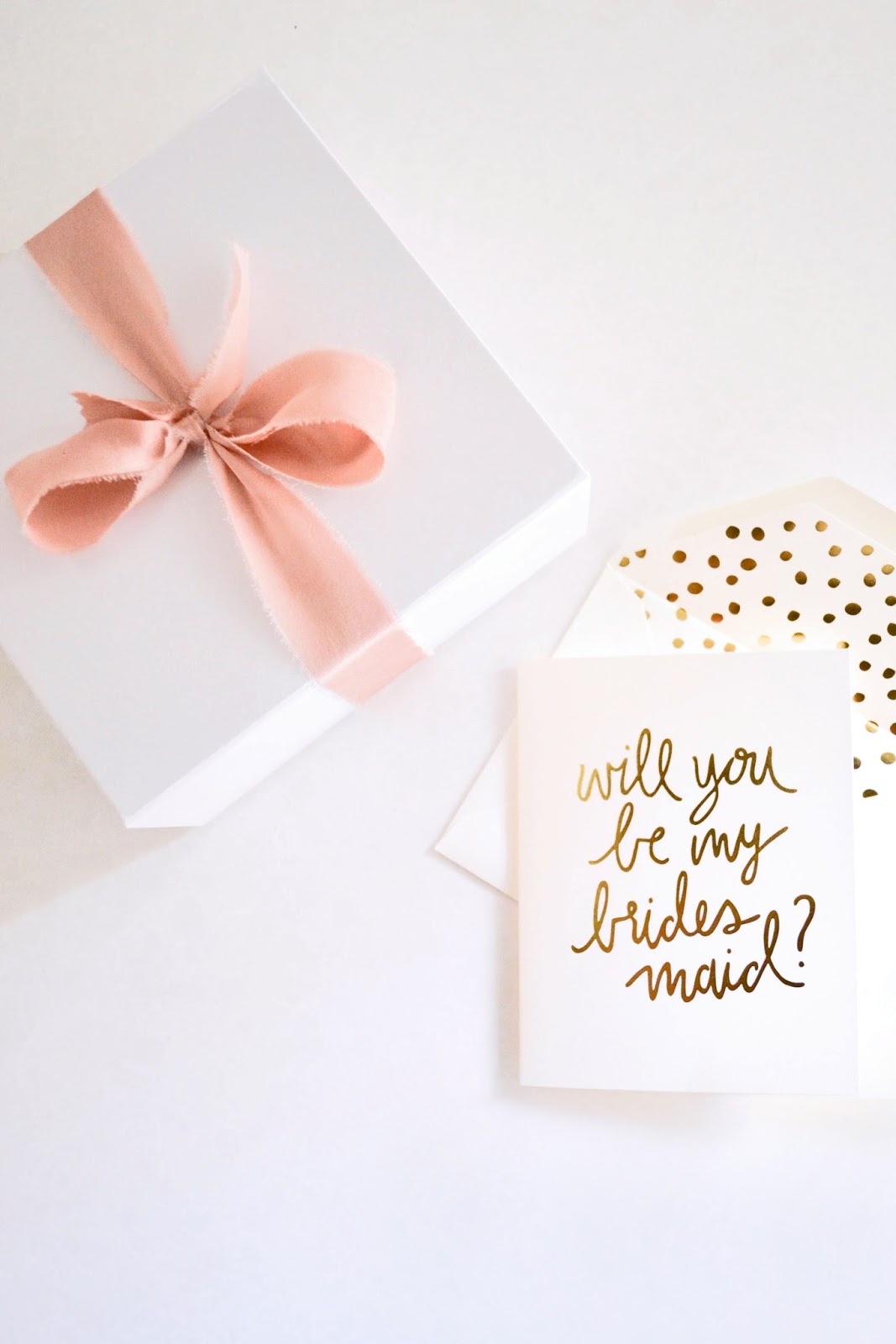 will you be my bridesmaid box gift