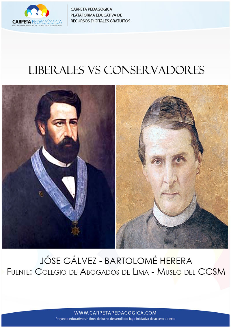 Pugna entre liberales y conservadores (1848) Historia del Perú