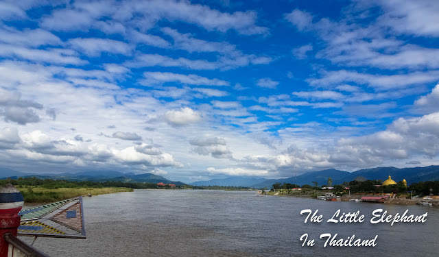 The Golden Triangle along the Mekong River in North Thailand Traveling in North Thailand
