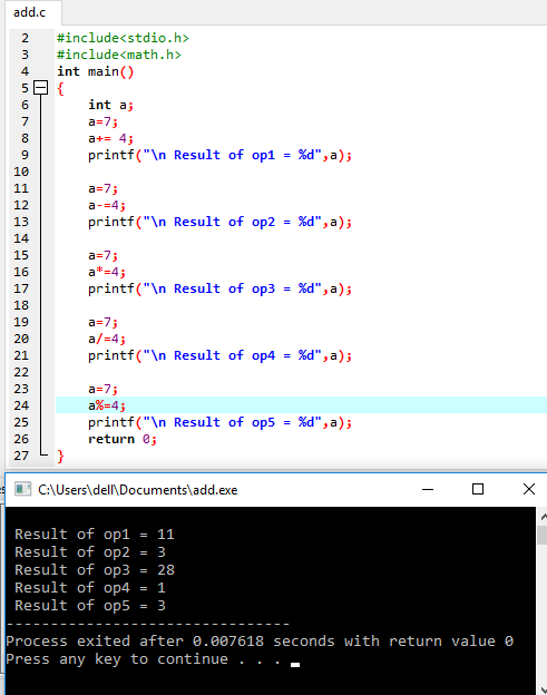 C Programming : Operators and Expressions introduction, examples and ...