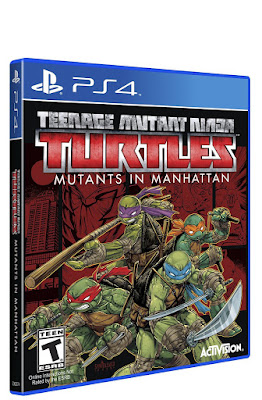 Teenage Mutant Ninja Turtles Mutants in Manhattan Game Cover
