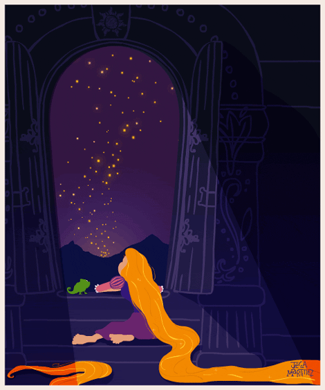 Princesas Disney em gifs animados - Assuntos Criativos