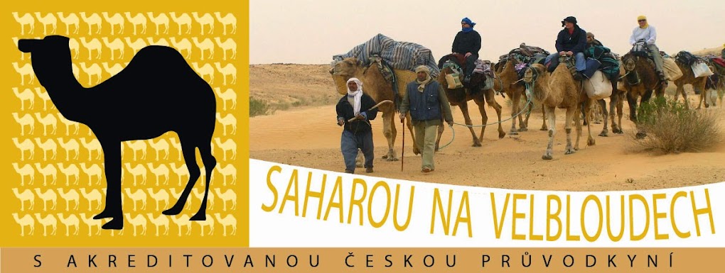 Týdenní výprava na velbloudech do nitra tuniské Sahary