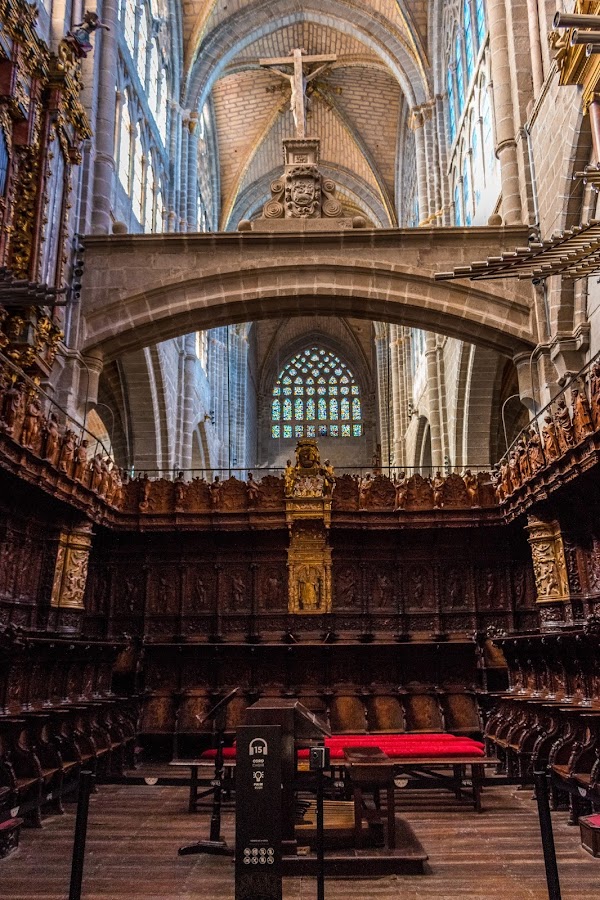 España, Castilla y León, Ávila, Catedral,