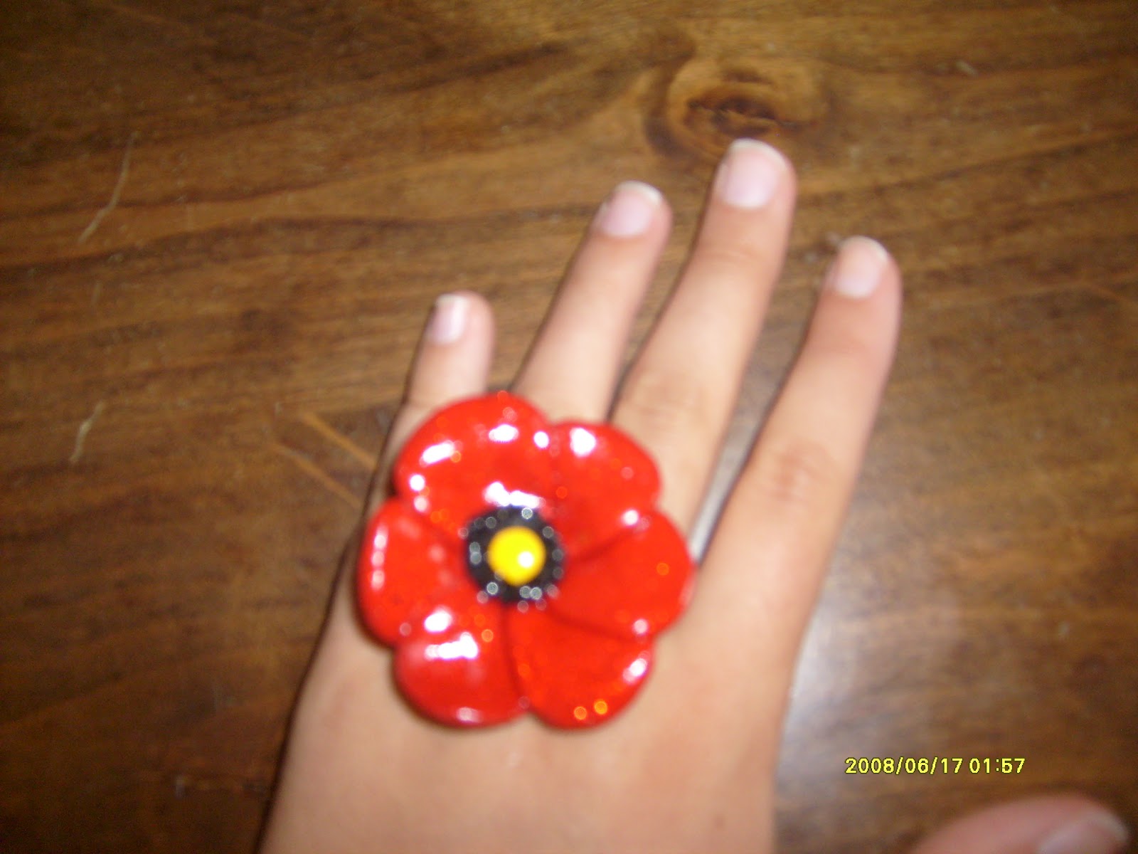 Bague En Pate Fimo