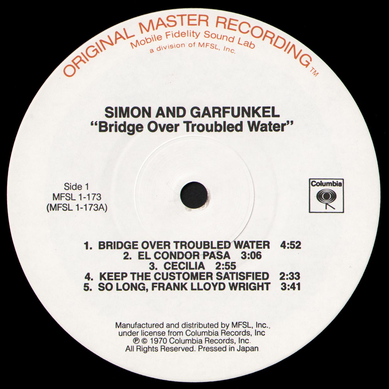 Vinyl Para Digital Simon Garfunkel Bridge Over Troubled