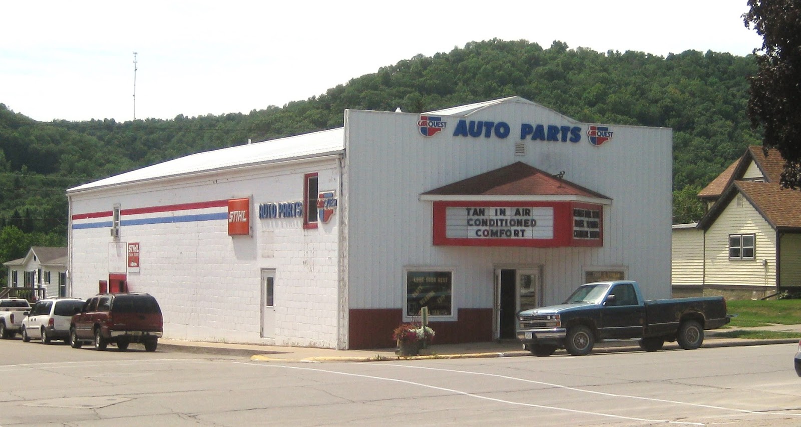 Detritus of Empire Pictures from the Road Lansing Iowa