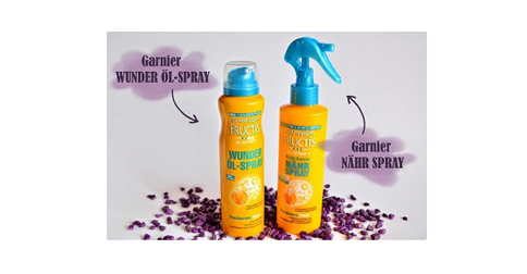  Garnier Fructis Wunder Öl-Spray und Nähr-Spray Kostenlose Testen