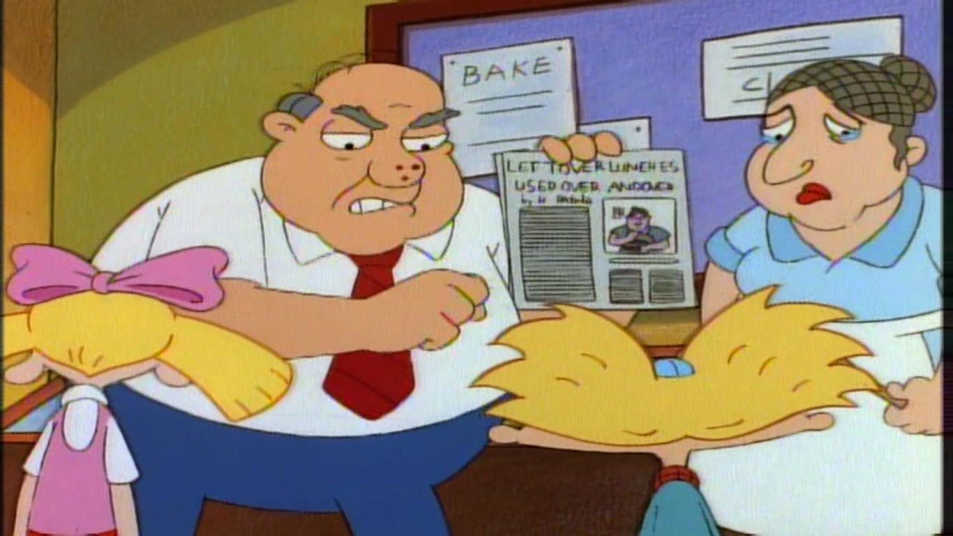Hey Arnold! REVIEWED S2, E23 "The Big Scoop" / "Harold's Kitty"