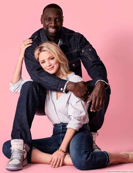 Virginie Efira y Omar Sy para Madame Figaro en fotos de Hunter & Gatti