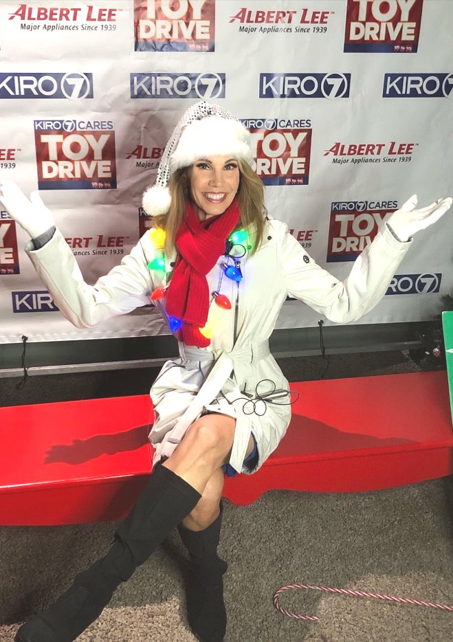 THE APPRECIATION OF BOOTED NEWS WOMEN BLOG : IT'S THE JOY OF THE SEASON  WITH KIRO'S MICHELLE MILLMAN