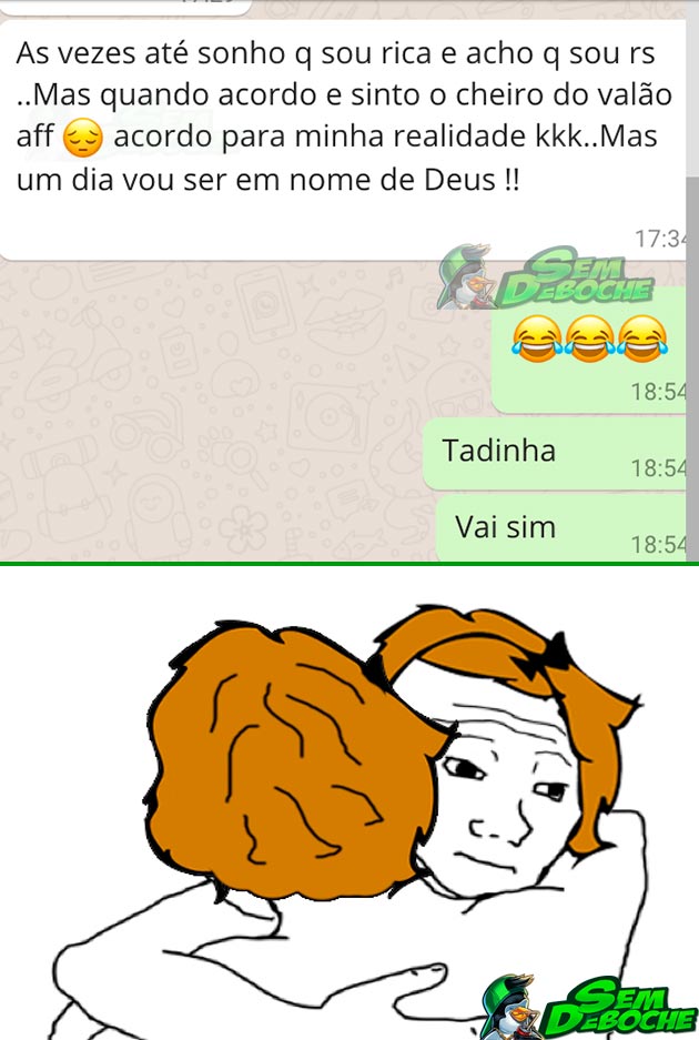 NÃO AGUENTO MAIS O CHEIRO DO VALÃO NÃO AGUENTO MAIS O CHEIRO DO VALÃO