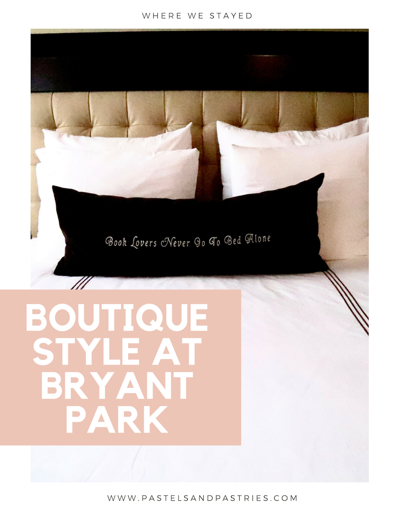 Blogger stay at Library Hotel, NYC New York City Fall 2018 | Photo Diary