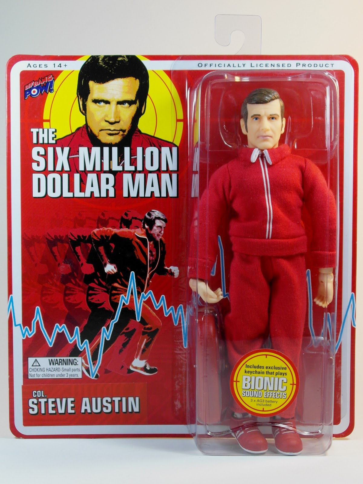 The Six Million Dollar Man Replacement White Socks for 13" Action Figure Bionic! 