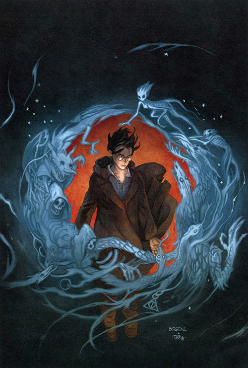 The Geeky Nerfherder: Cool Art: 'Harry Potter' Cover Art by Alvaro Tapia