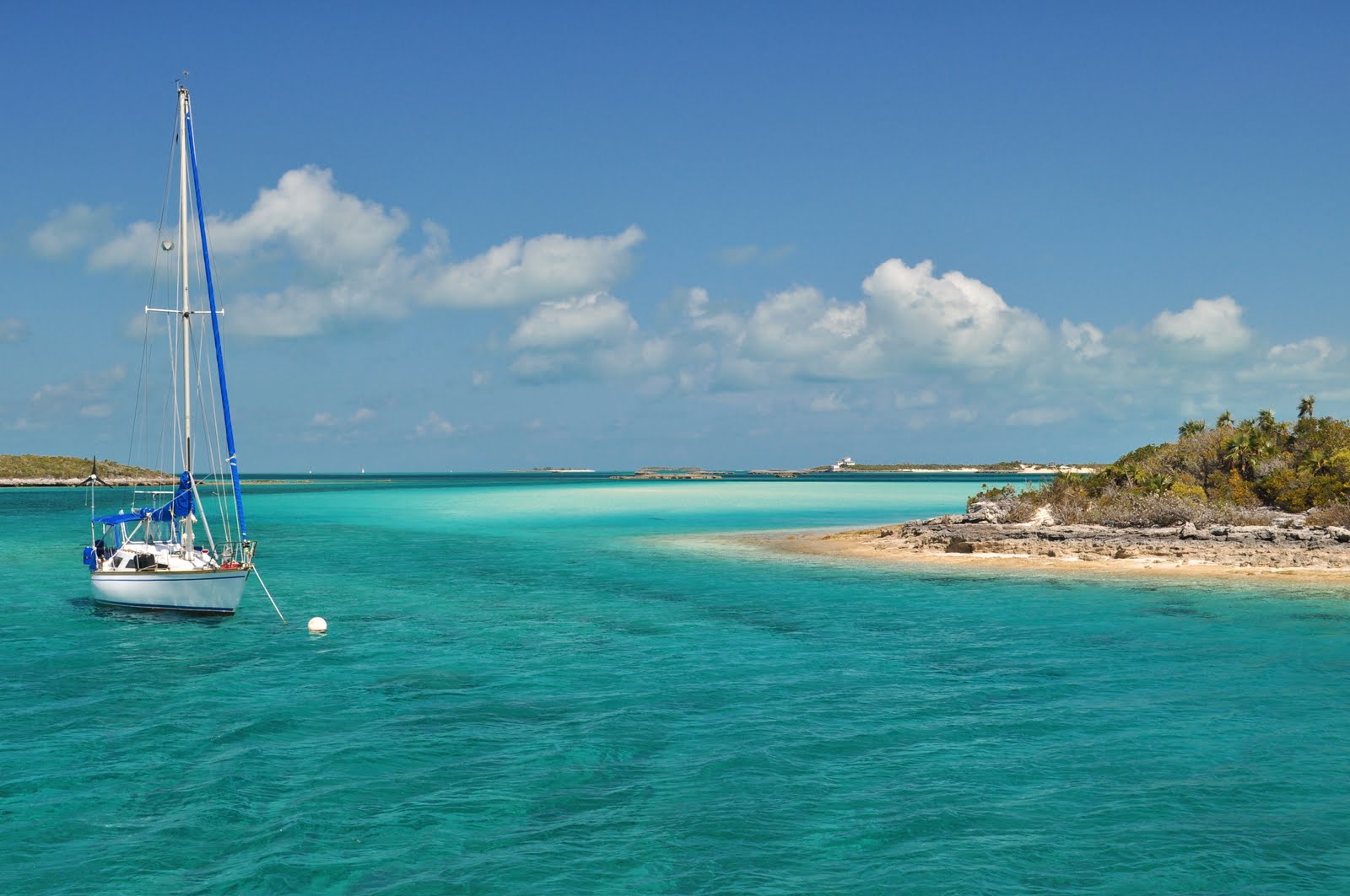 trustyourguide: S. Channel to Sampson Cay Heading to Pipe Cays