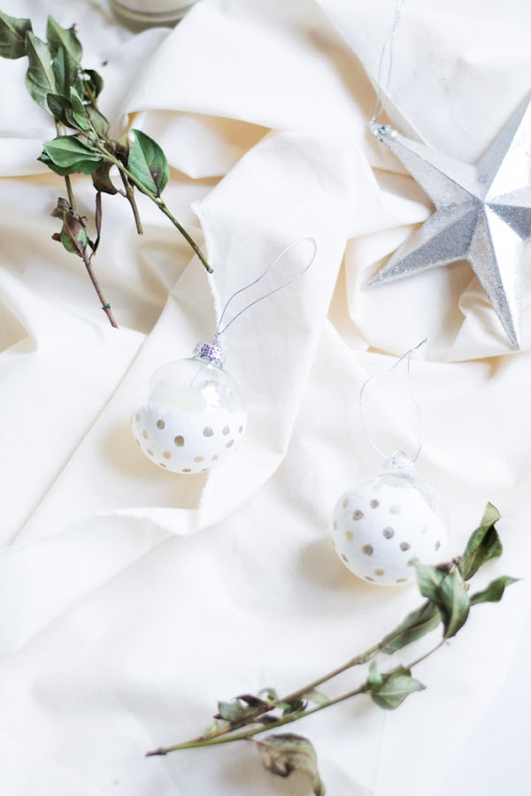 Bolas de cristal nieve navidad diy
