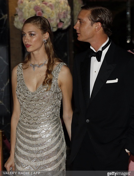 Rose Ball 2015 in aid of the Princess Grace Foundation in Monaco Pierre Casiraghi and Beatrice Borromeo arrive for the annual Rose Ball at the Monte-Carlo Sporting Club in Monaco