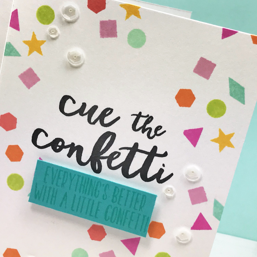 Just Dandy Studio Essentials by Ellen Cue the Confetti
