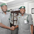 CHANGE OF BATON IN TINCAN ISLAND  COMMAND  OF THE NIGERIA CUSTOMS SERVICE -  AS COMPTROLLER MOHAMMED  ABDULLAHI BABA MUSA  TAKES OVER  AS CONTROLLER TINCAN ISLAND PORT.   